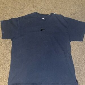 Vintage nike center swoosh Tee large